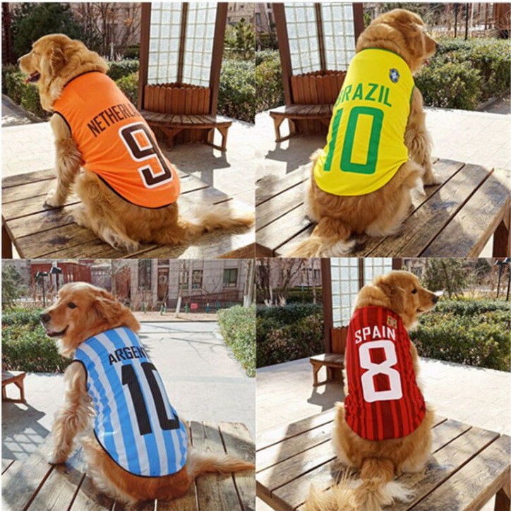 Quần áo cho chó lớn Golden Retriever Samoyed Shiba Inu Teddy cỡ và trung bình Mùa hè Vest thú cưng mỏng thoáng