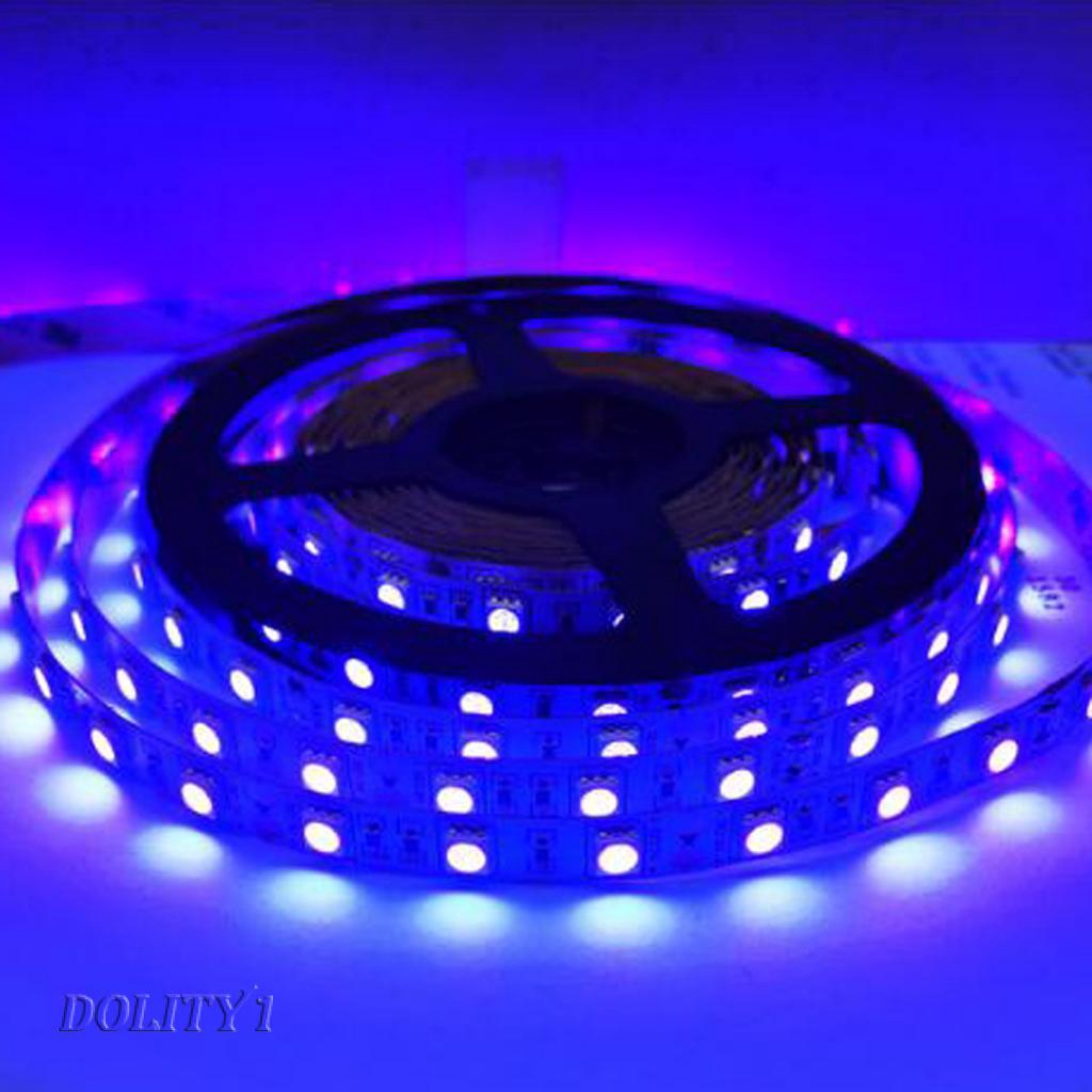 Dây Đèn Led Uv 16.4ft Smd 2835 / 5050 Chống Nước Siêu Sáng