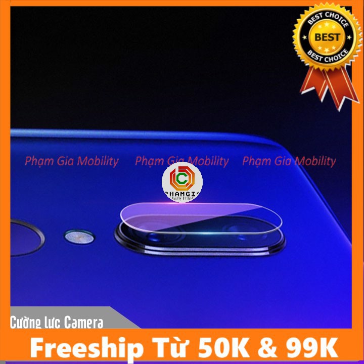 (Có video) Cường lực camera xiaomi Redmi 8 / Redmi note 8 / Redmi note 8 pro siêu bền