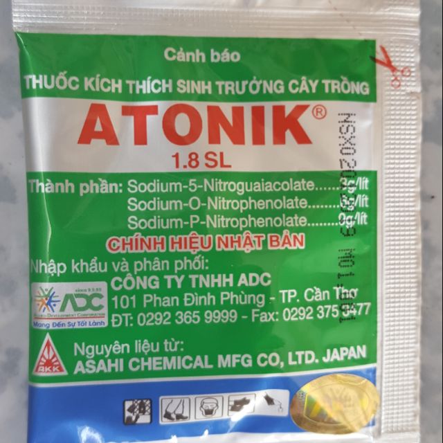 Thuốc Atonik kích thích sinh trưởng