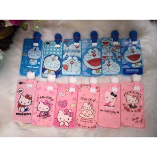 Ốp lưng thú leo kitty - doraemon siêu kute cho iphone 5, iphone 5s, iphone 6, 6s, 6 plus, 6s plus, 7, 7 plus