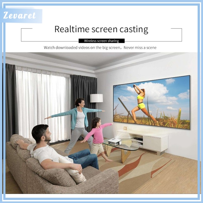 Bộ Thu Tín Hiệu Màn Hình Không Dây Hdmi 1080p Hd 2.4g