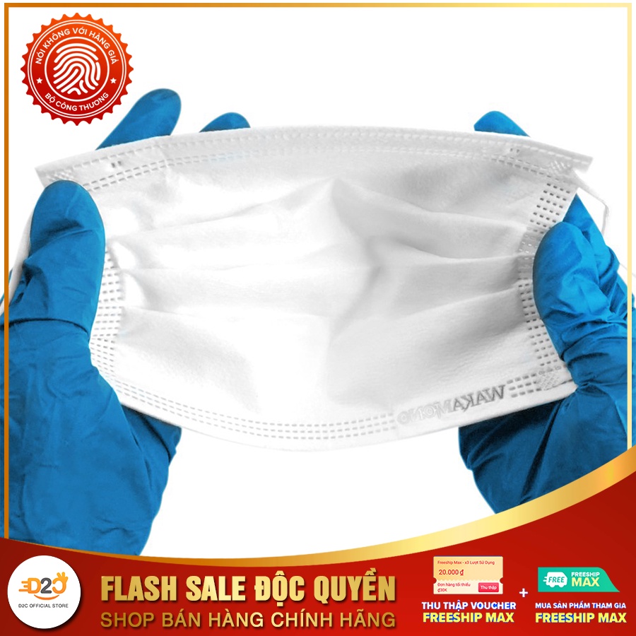 KHẨU TRANG Y TẾ WAKAMONO – (4 Lớp, Hộp 10 Cái) D2C | BigBuy360 - bigbuy360.vn