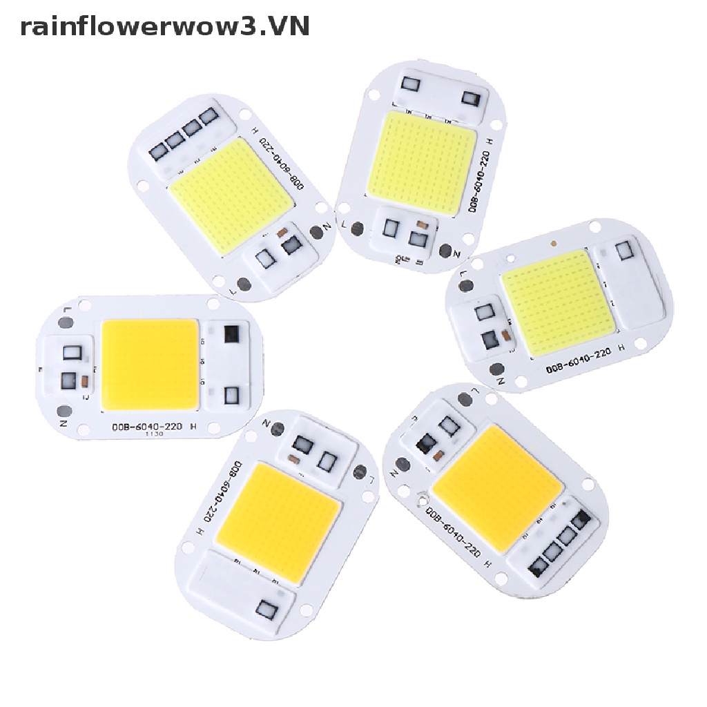 Chip Đèn LED COB Thông Minh 20W 30W 50W AC 220V Tự Lắp Ráp Chuyên Dụng