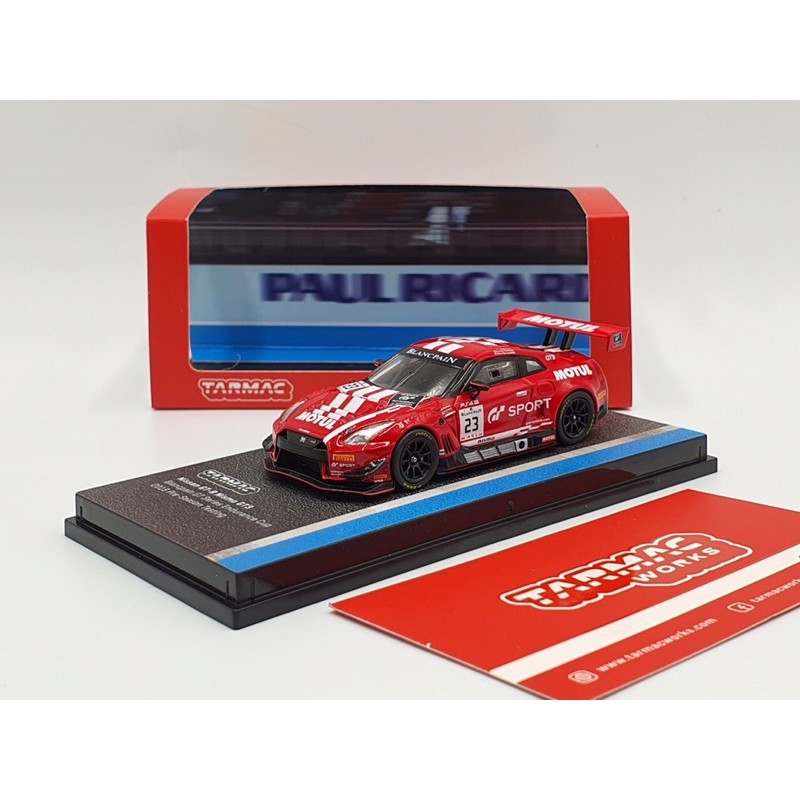 Xe Mô Hình Nissan GT-R Nismo GT3 Blancpain GT Series Endurance Cup 2018 Tỉ lệ 1:64 Hãng sản xuất Tarmac Works ( Đỏ )