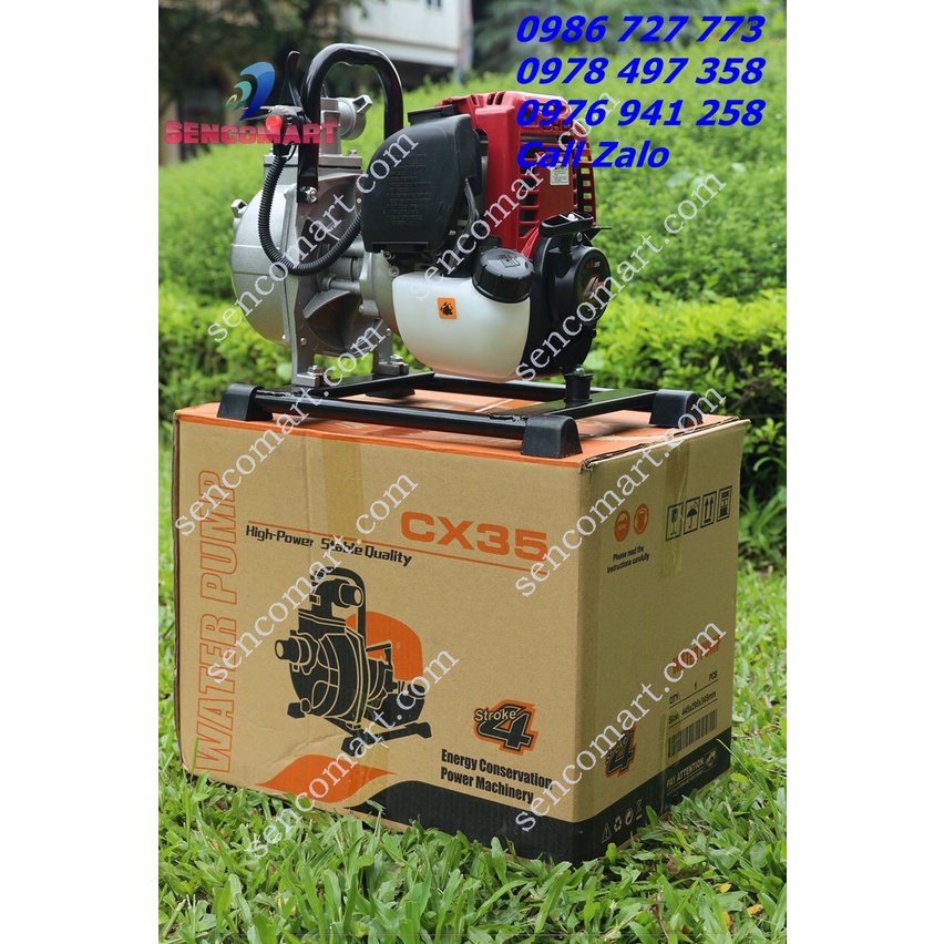 Xả kho máy bơm nước tưới cây chạy xăng 4 thì GX35 giá siêu rẻ