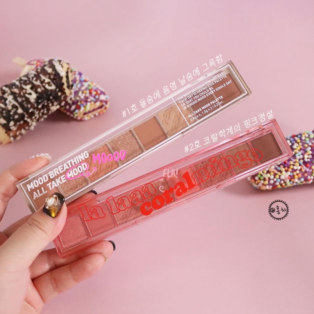 Bảng Màu Mắt Đa Hiệu Ứng Peripera All Take Mood Palette