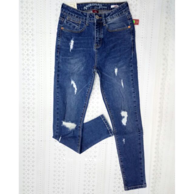 Jeans 9tấc rách