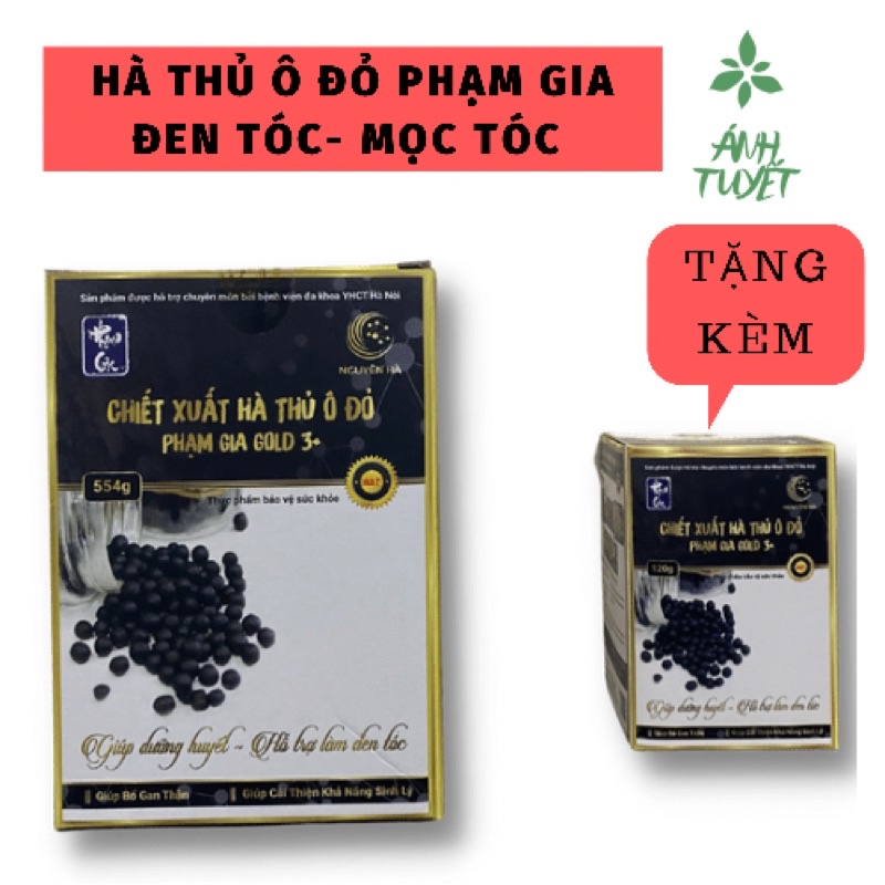 HÀ THỦ Ô ĐỎ PHẠM GIA (mới nhất 2021) Đen Tóc Đỏ Da Không Lo Bạc Sớm Rụng Tóc