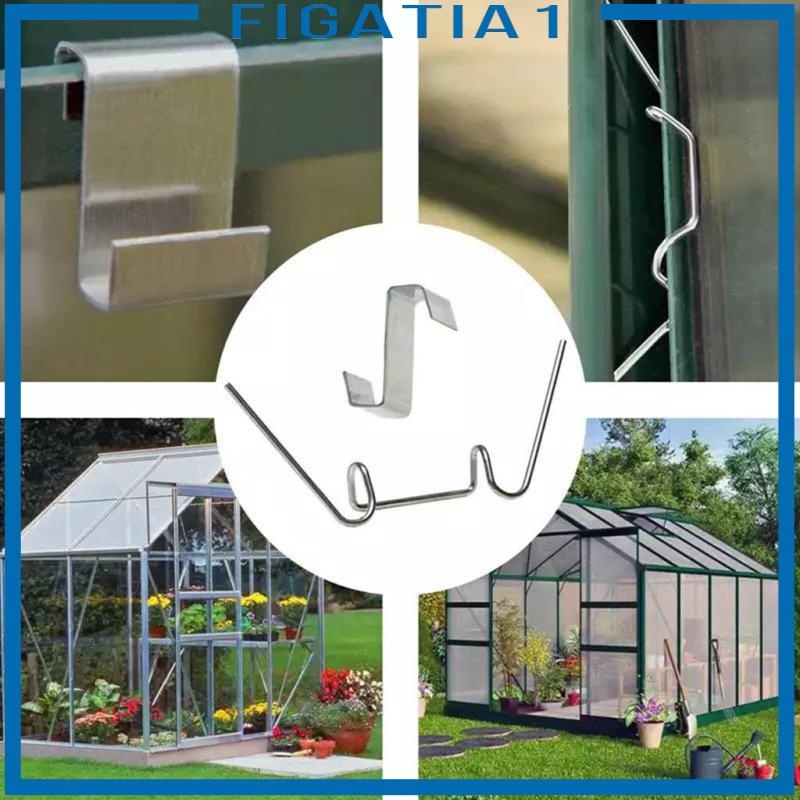 Set 1 / 25 Kẹp Kính Bằng Thép Không Gỉ Thay Thế Cho Nhà Kính