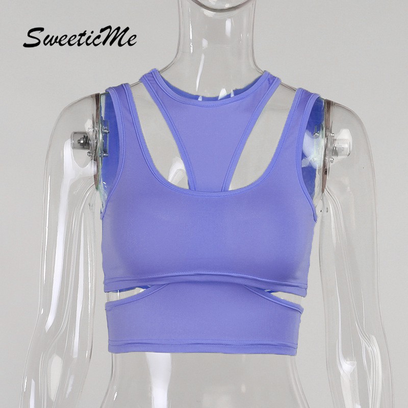 Áo Ba Lỗ Thể Thao Thiết Kế Mới Gợi Cảm Cho Nữ