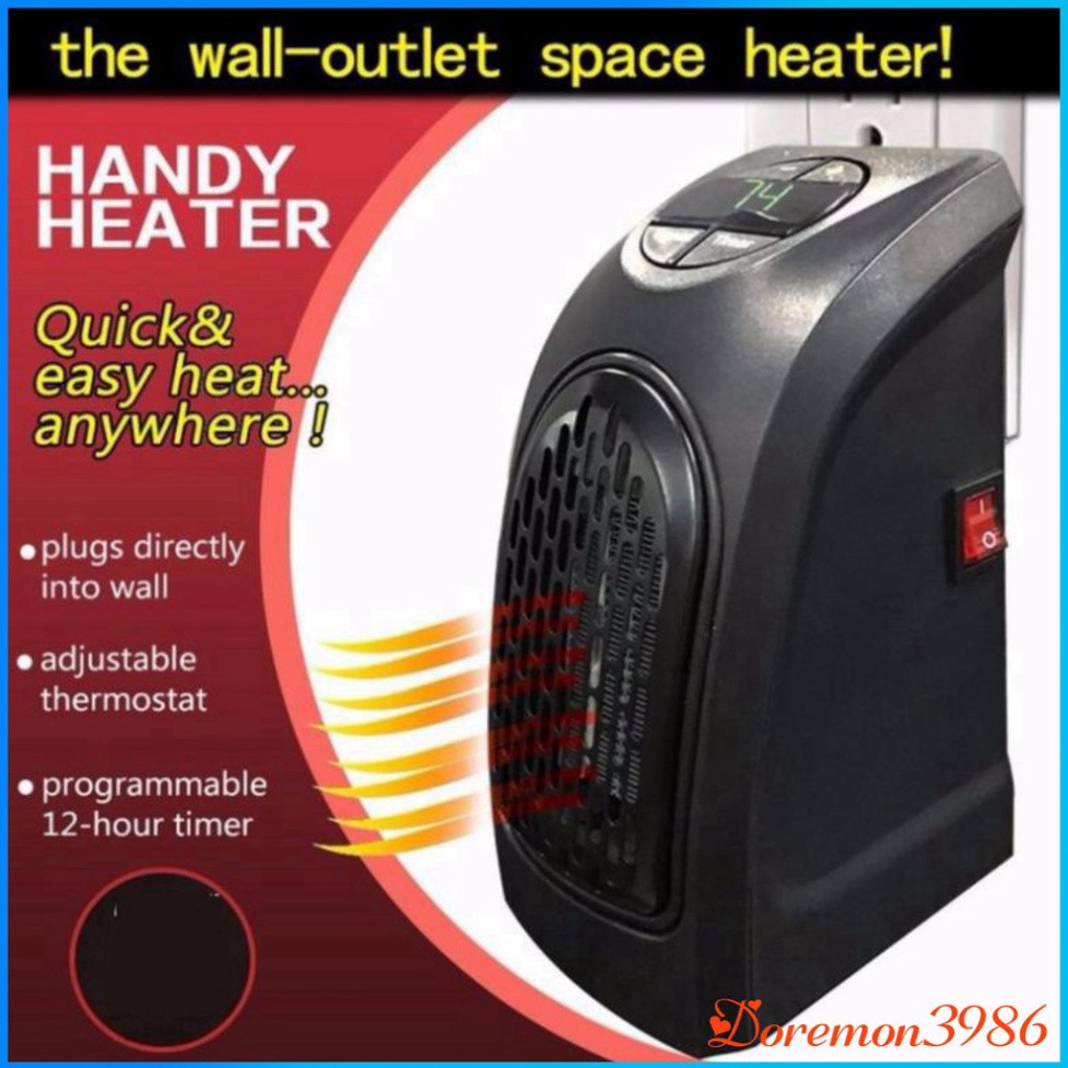 [XẢ KHO] 💥[FREESHIP+ CÓ VIDEO]💥 Quạt sưởi có hẹn giờ Handy Heater Hàng Chính Hãng💥BẢO HÀNH 12 THÁNG💥SIÊU HOT💥