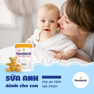 Sữa Kendamil Organic số 1- 800g, dành cho bé từ 0-6 tháng
