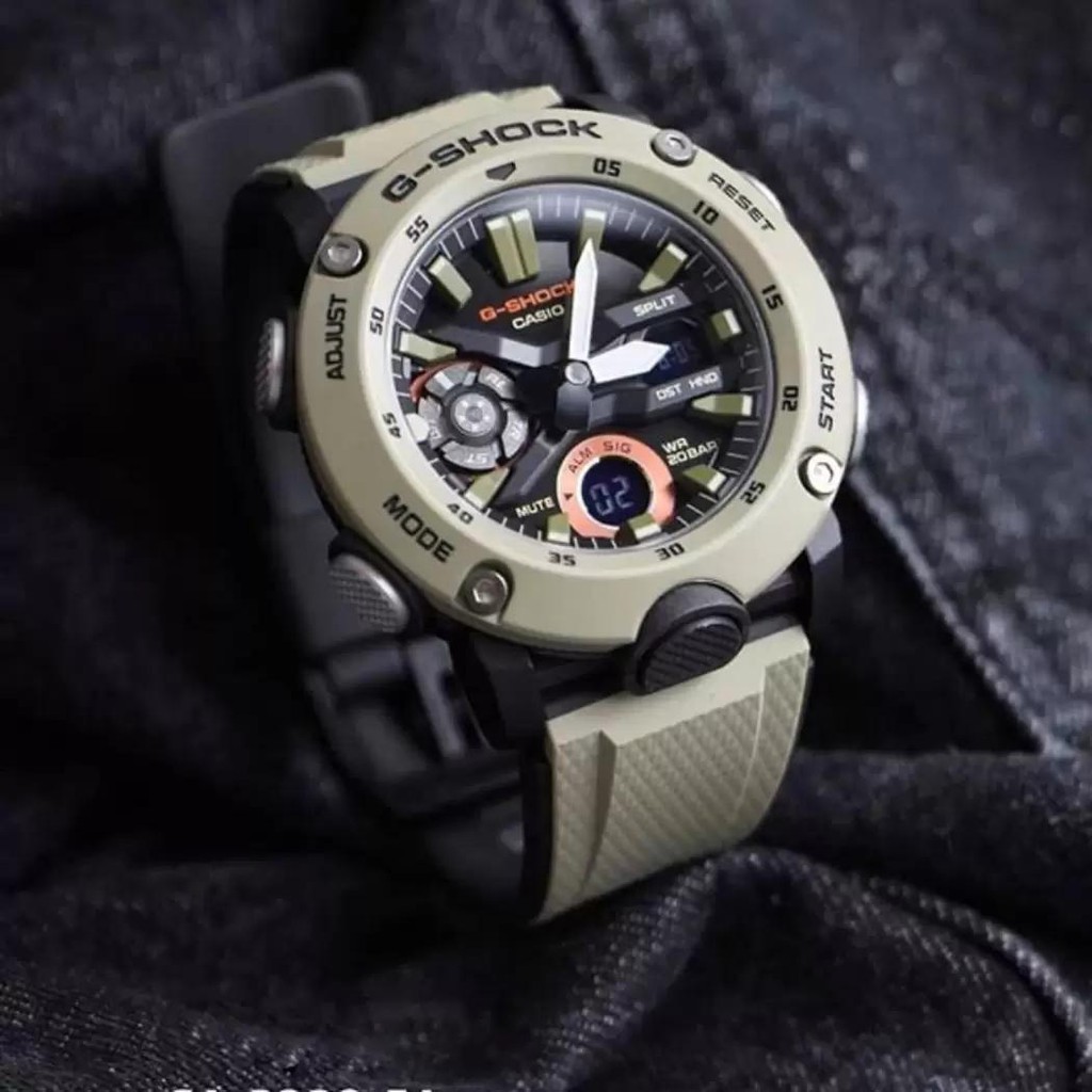 Đồng hồ Casio G-Shock Nam GA-2000-5A chính hãng chống va đập  - Bảo hành 5 năm - Pin trọn đời