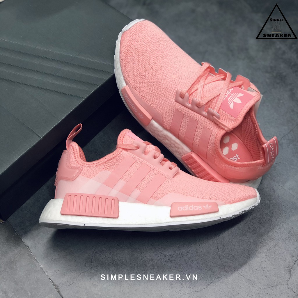 Giày Adidas Nữ 💙FREESHIP💙 NMD R1 Auth - Giày Nữ Adidas NMD R1 Glow Pink Chính Hãng