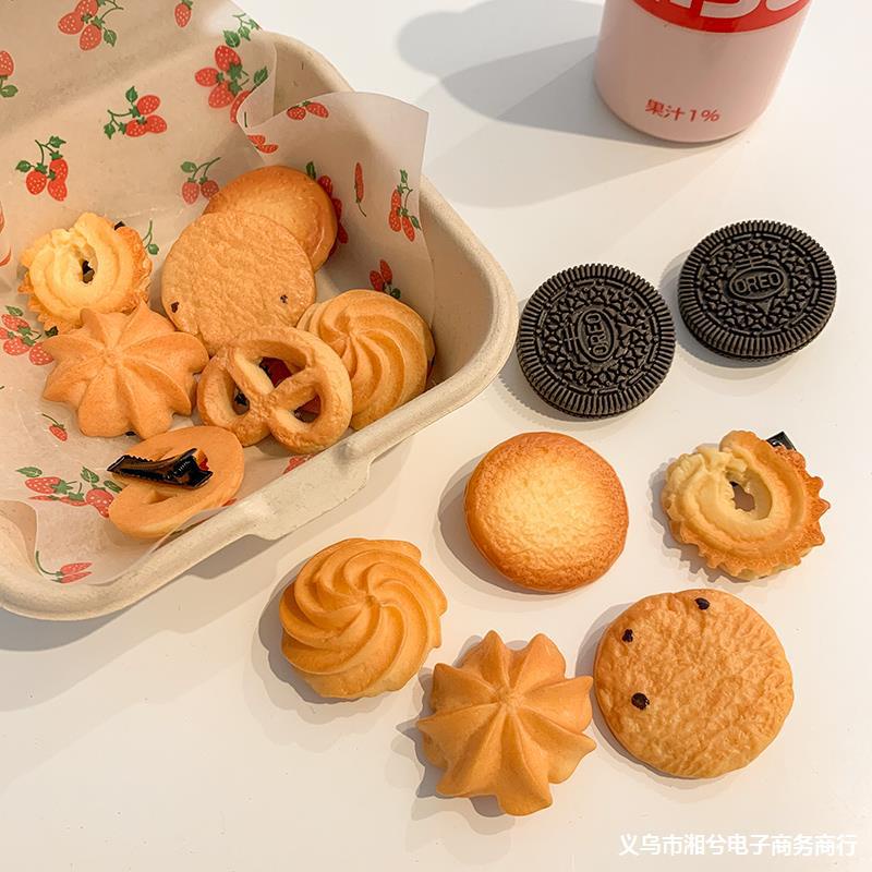 Kẹp tóc phong cách bánh oreo thời trang tùy chọn cho nữ