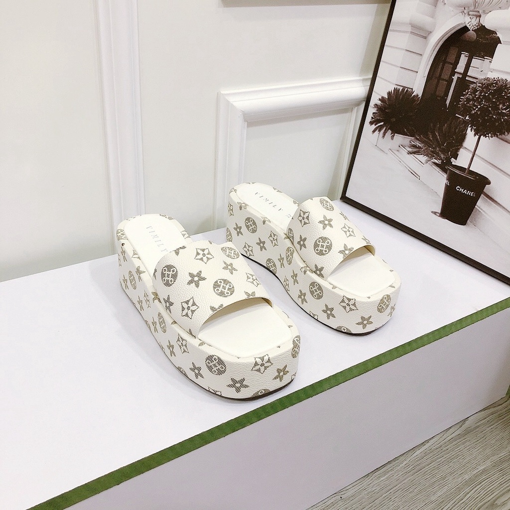 Dép Xuồng Đế Bánh Mì 7p  Mẫu Họa Tiết Siêu HOT Hàng Chuẩn Size Chất Nhẹ Đi Êm Chân - Chị Chảnh Store