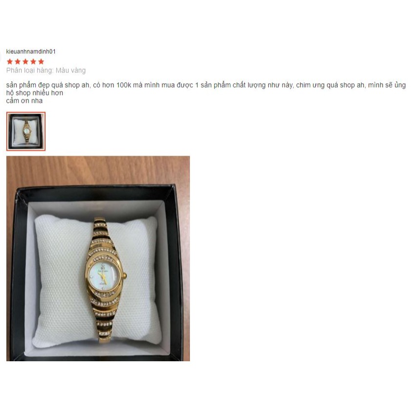 Đồng Hồ Nữ BS Bee Sister Mini MS160 Mặt Nhỏ Xinh Dây Thép Cao Cấp | BigBuy360 - bigbuy360.vn