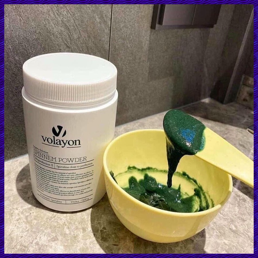 Mặt Nạ Tảo Xoắn Volayon Powder Mask - Én Store