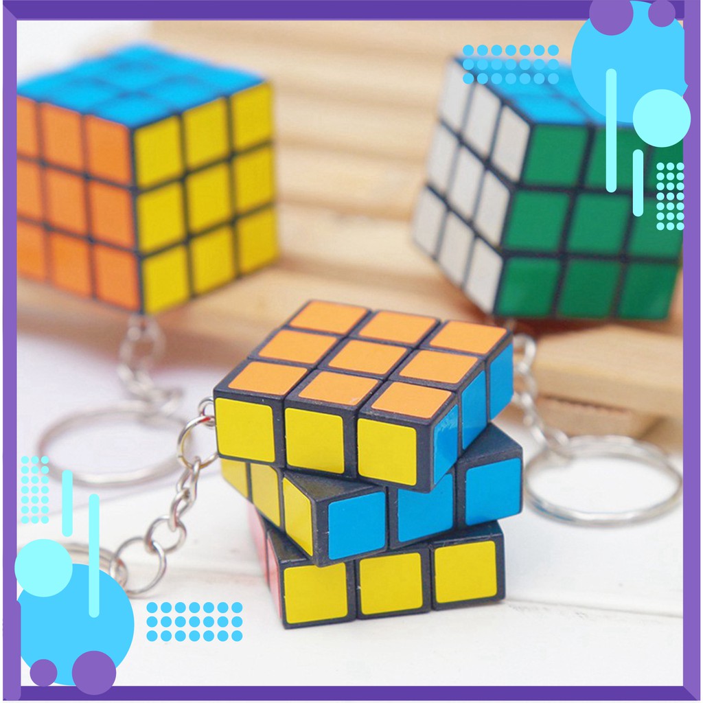 (Rẻ Là Mua) Móc Khóa Hình Rubik - 5674 (Ưu Đãi Ngập Tràn)