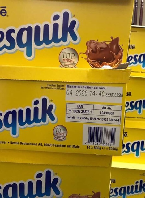 BỘT CACAO NESQUIK 400g của Đức