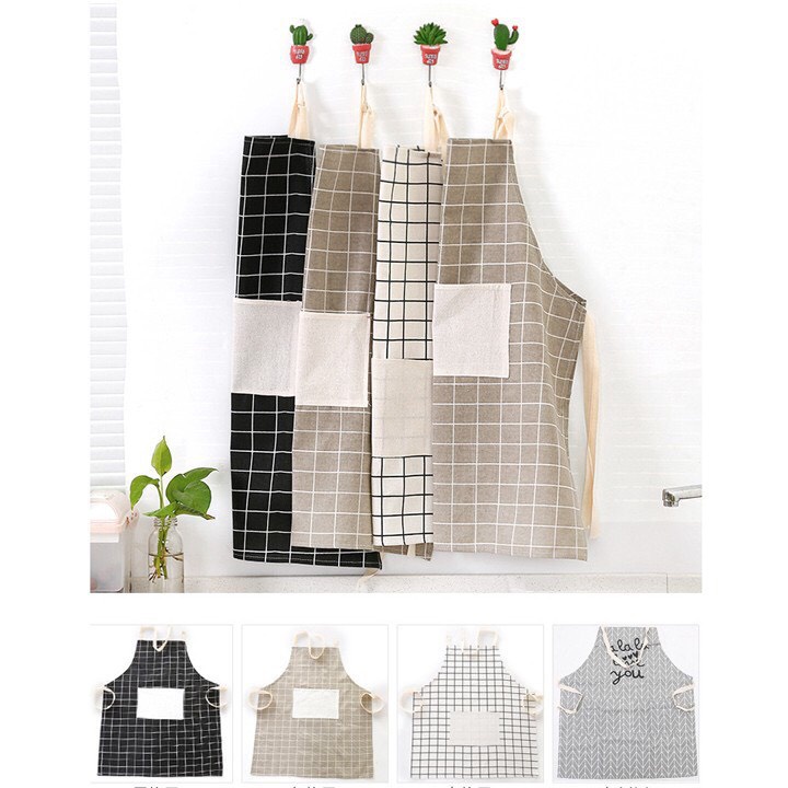 Tạp dề nội trợ siêu xinh - siêu tiện dụng.