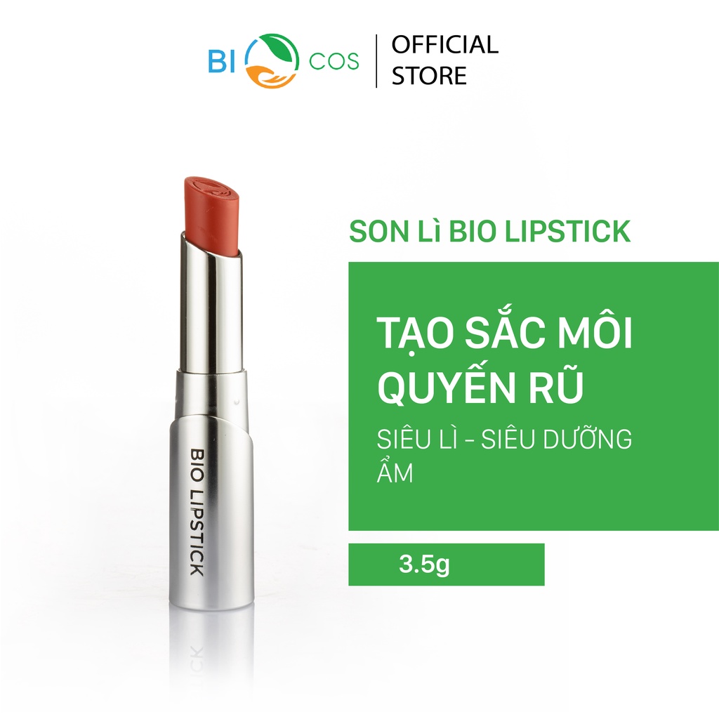 Son Lì Bio Lipstick 6 Màu Tươi Trẻ - Dưỡng Ẩm, Mềm Môi 3.5g