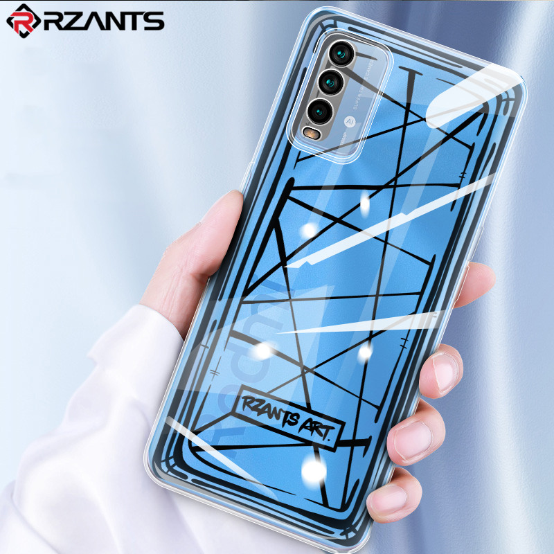 RZANTS Ốp Lưng Trong Suốt In Hình Nghệ Thuật Cho Redmi 9t