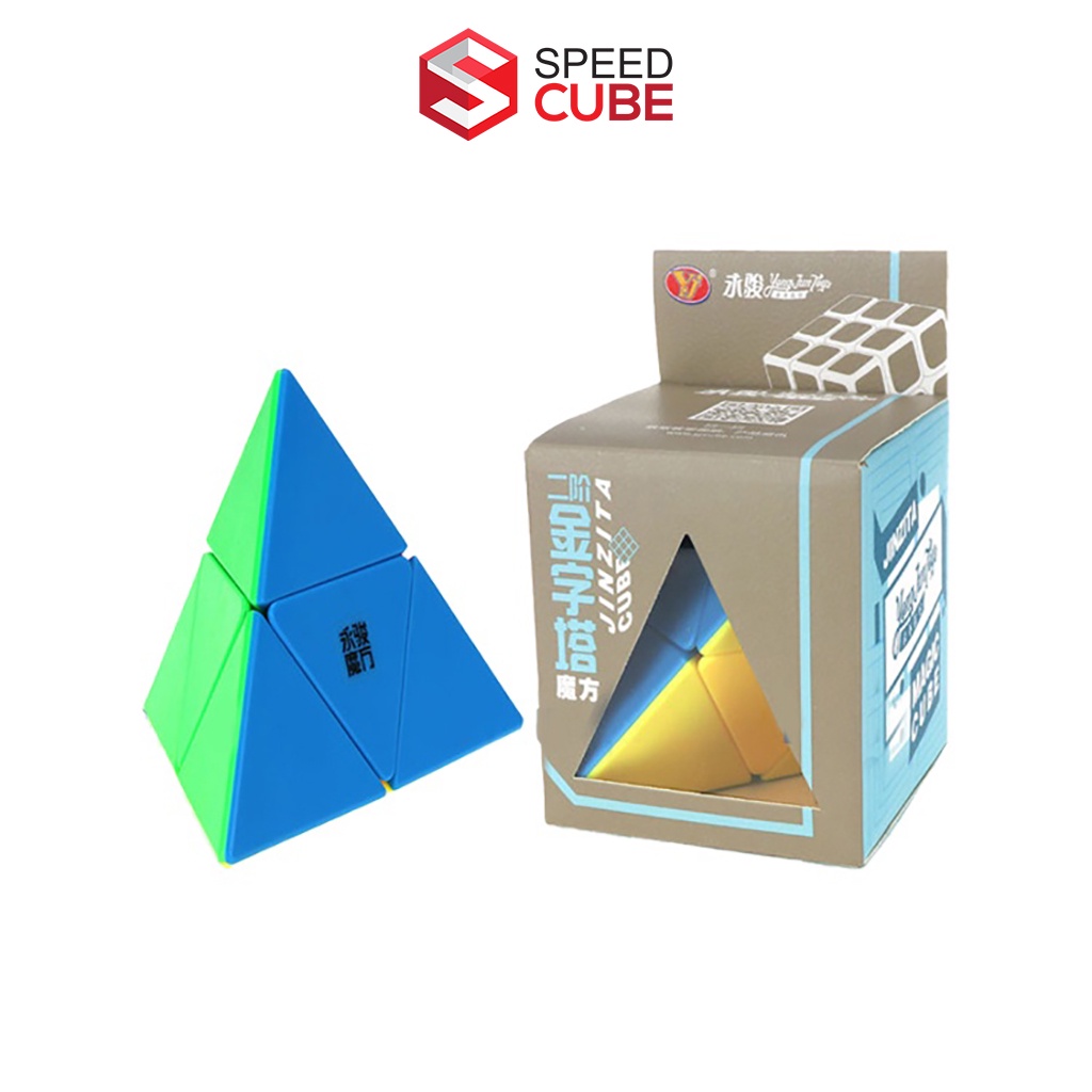 Rubik Biến Thể YJ Pyramix 2x2 JINZITA Stickerless - Shop Speed Cube