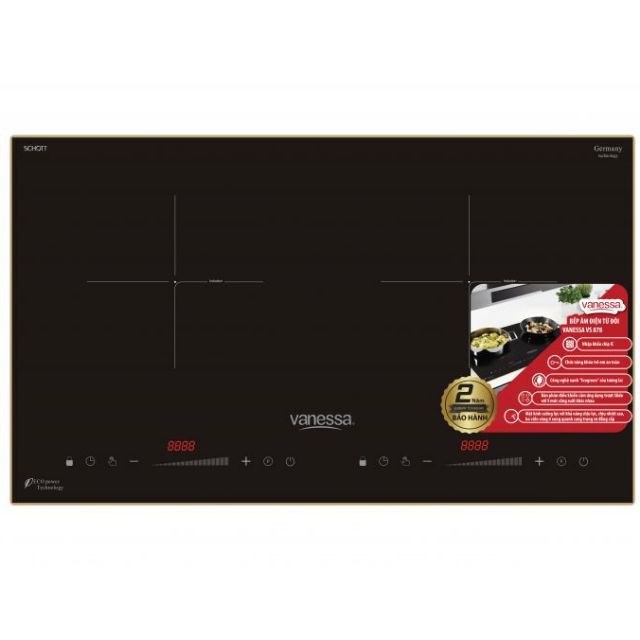 Bếp Từ Đôi Cao Cấp Vanessa VS878