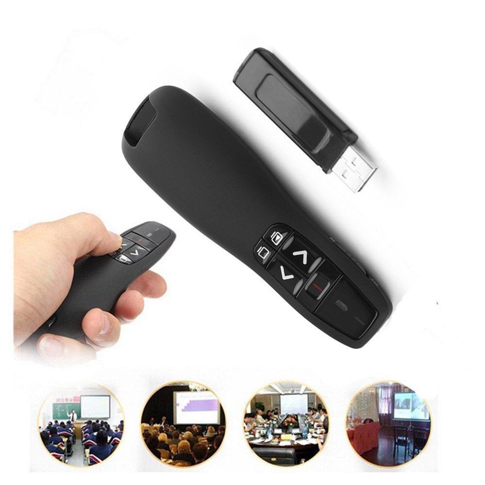 Bút Trình Chiếu Ppt Không Dây 2.4ghz Với Phích Cắm Usb