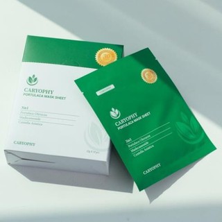 Mặt Nạ Trị Mụn Chuyên Sâu Caryophy Portulaca Mask Sheet 22gr