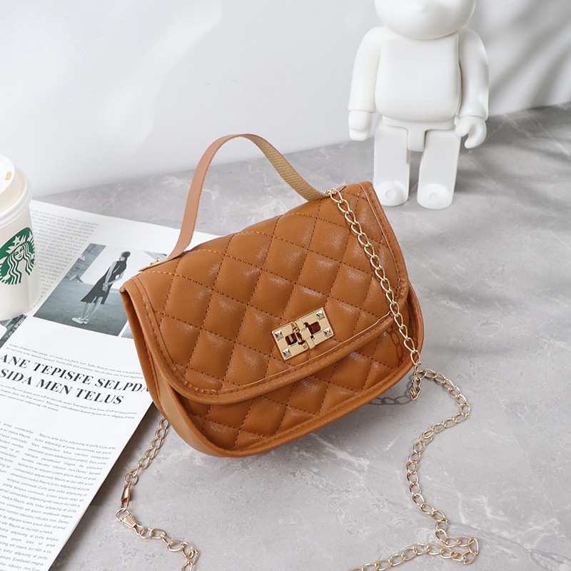 Túi Xách Đeo Vai Hình Vuông Cỡ Nhỏ Thêu Họa Tiết Xinh Xắn Cho Nữ