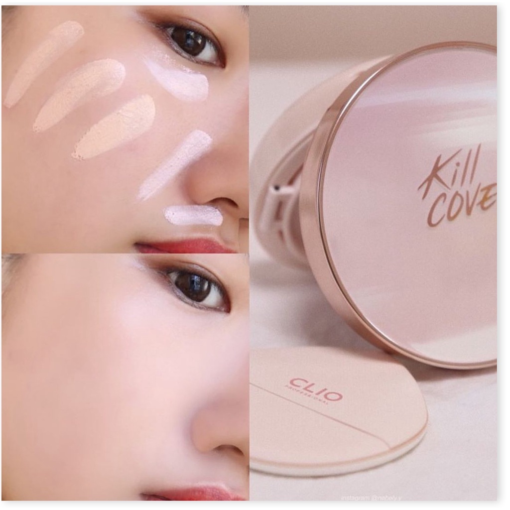 Phấn Nước Clio Kill Cover Foundwear - Glow Cushion SPF50+