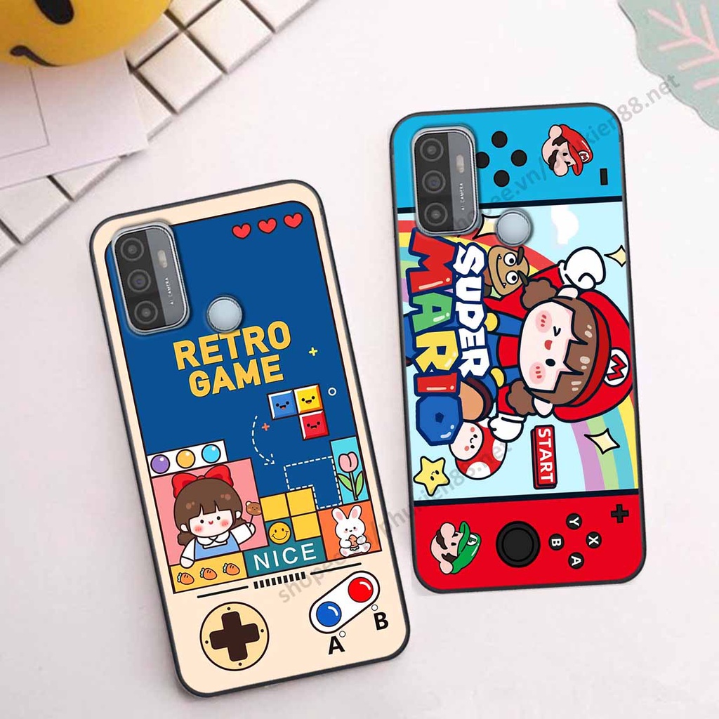 Ốp lưng Oppo A53 hình phi hành gia, roro jump, điện tử dễ thương - Giá rẻ tốt nhất