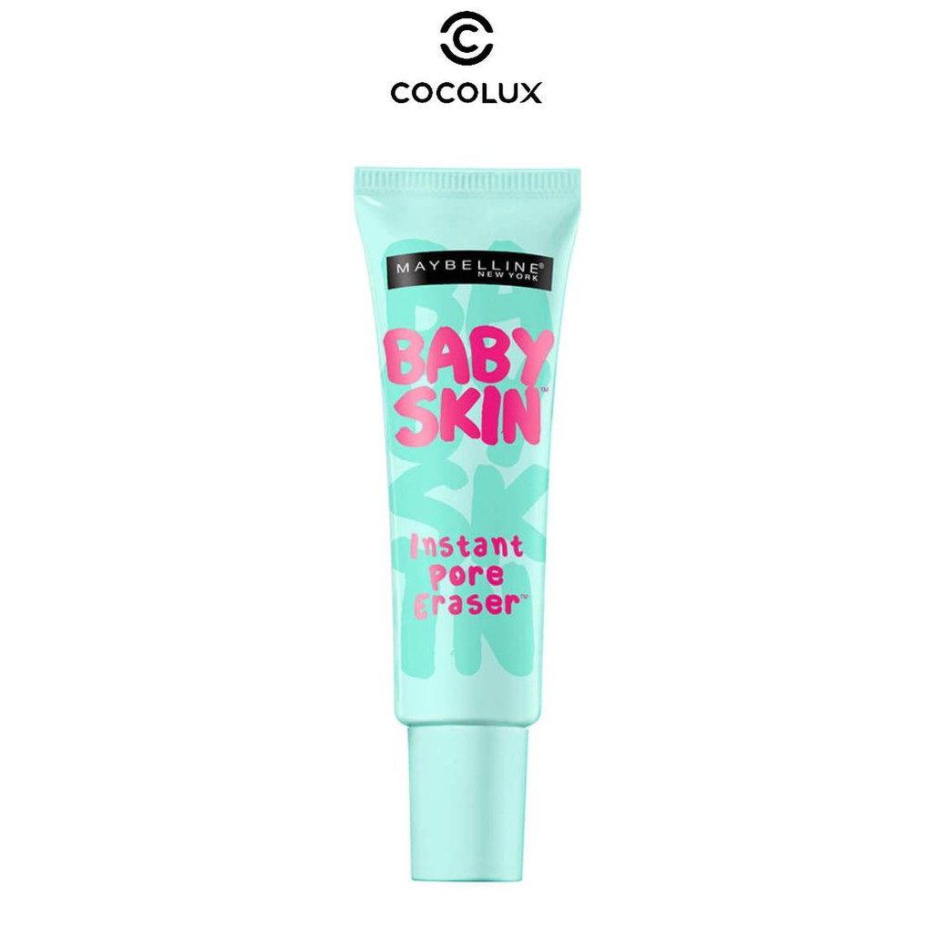 [CCoCoLux] Kem Lót Trang Điểm Baby Skin Instant Pore Eraser Maybelline +VAT