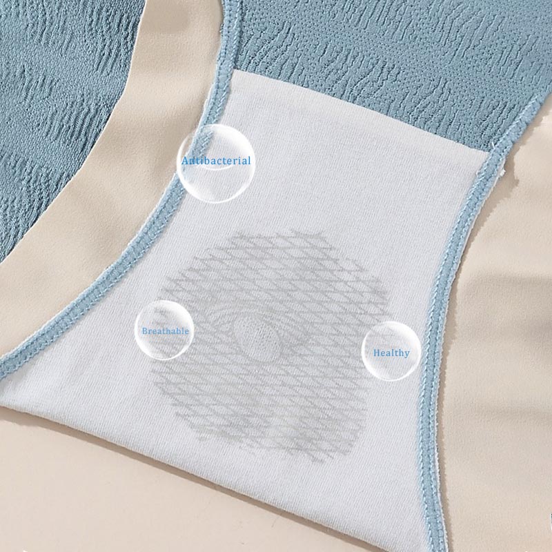 AOFEIQIKE AOFEIQIKE Quần Lót Cạp Cao Plus Size L-3XL Thoải Mái Thoáng Khí