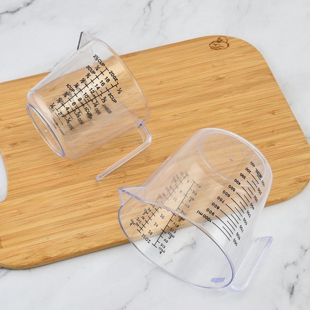Ca, Ly Đong Chia Vạch Định Lượng 150ml Và 300ml