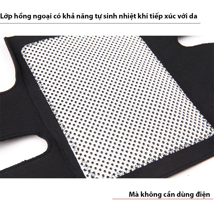 Đai hổ trợ khớp gối có hồng ngoại tự sinh nhiệt DG45