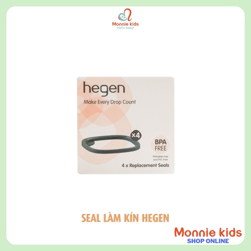 Set 4 Seal Làm Kín HEGEN - Phụ Kiện Bình Sữa