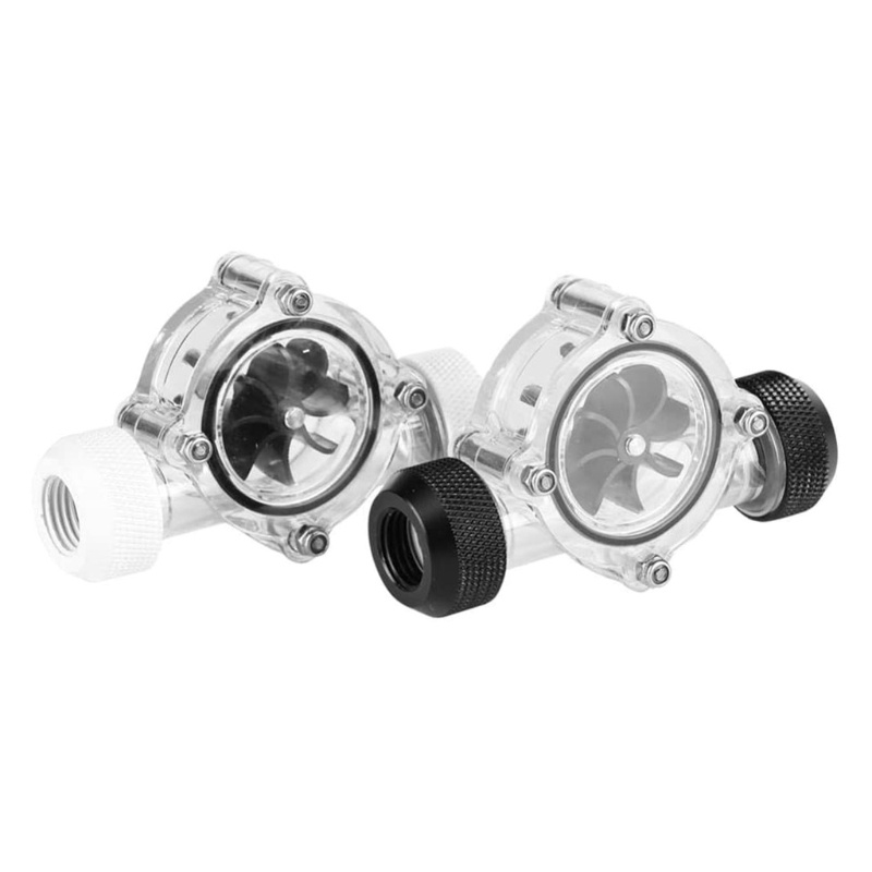 Đồng Hồ Đo Lưu Lượng Nước Làm Mát Máy Tính 8 Cánh G1 / 4 8 Impeller