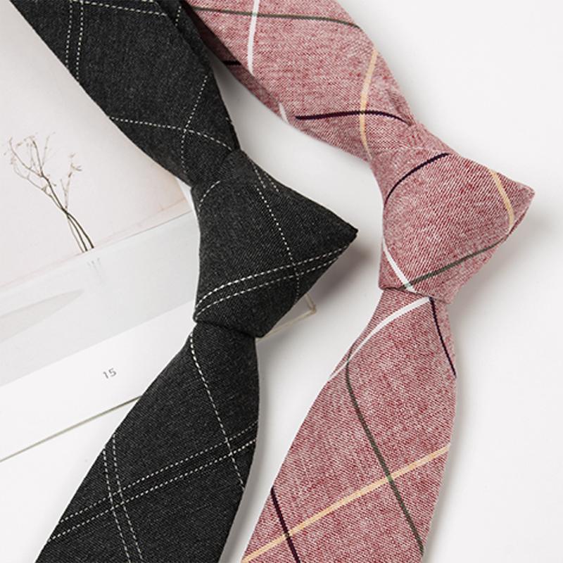 Cà vạt sọc ca rô thời trang nhật hàn xinh xắn dành cho nữ