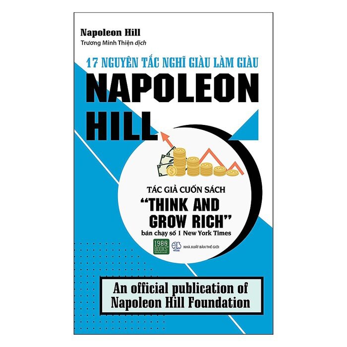 Sách - 17 nguyên tắc nghĩ giàu làm giàu Napoleon Hill