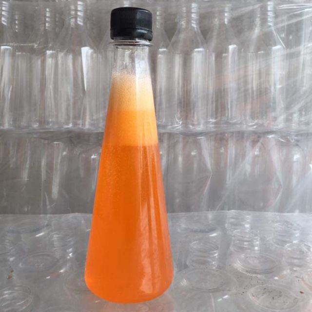 Chai nhựa trong tam giác đựng trà sữa, sữa chua, nước ép 330ml | BigBuy360 - bigbuy360.vn