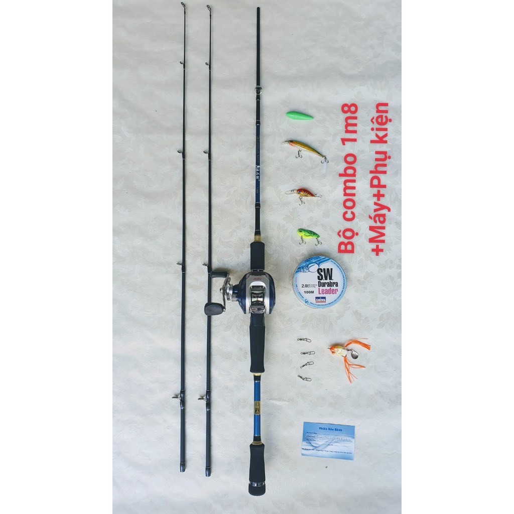 Bộ Cần Câu Lure Máy Ngang 2 Ngọn Fishing Of Catch Hàng Chất Lượng- Gía Siêu RẻBộ Cần Lure Máy Ngang