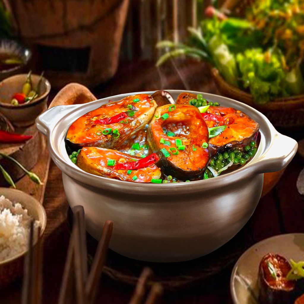Nồi sứ chịu nhiệt dày dặn 2/3/5 lít NodaCook