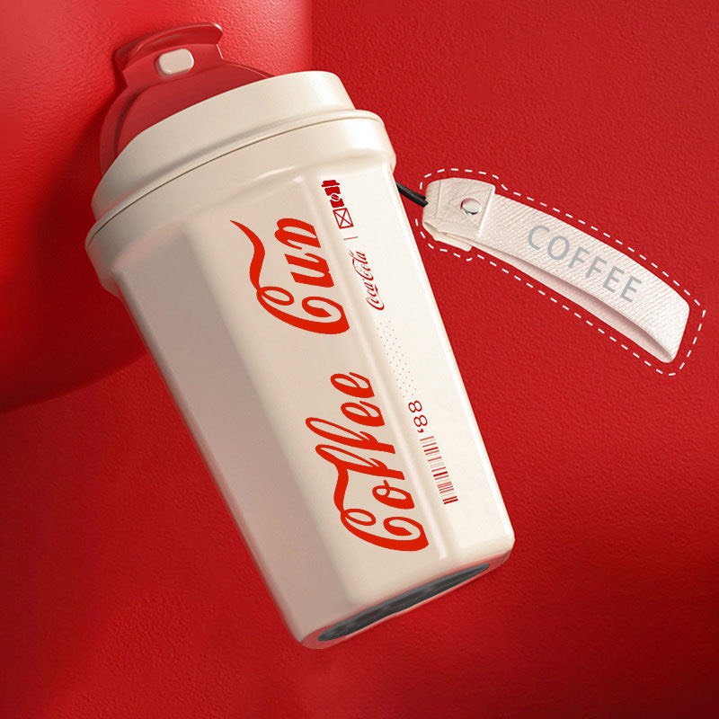 Cốc Giữ Nhiệt Cà Phê Phong Cách Coca Cola Chân Không 420ml Màu Tự Chọn Thân Thiện Với Môi Trường