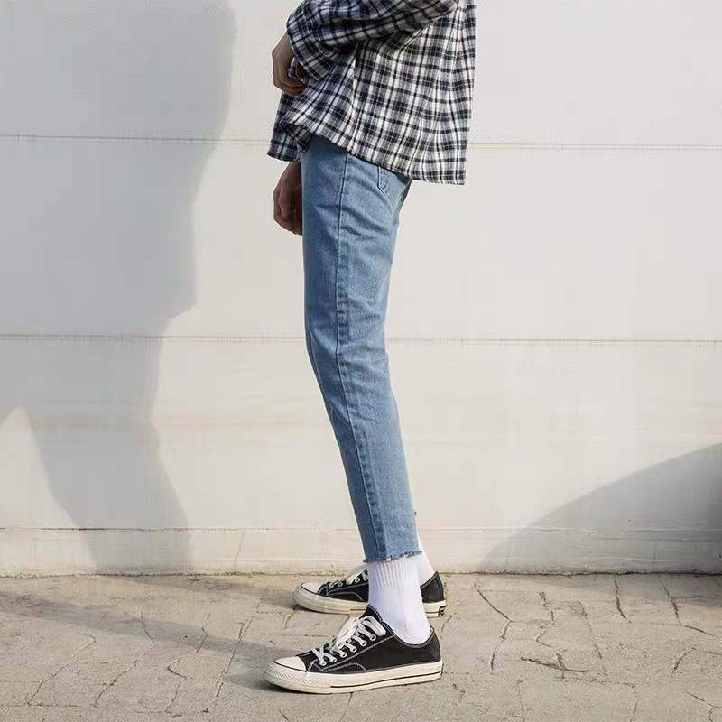 Quần JEAN Nam HÀN QUỐC quần baggy jeans mã 2222 Kun Shop | BigBuy360 - bigbuy360.vn