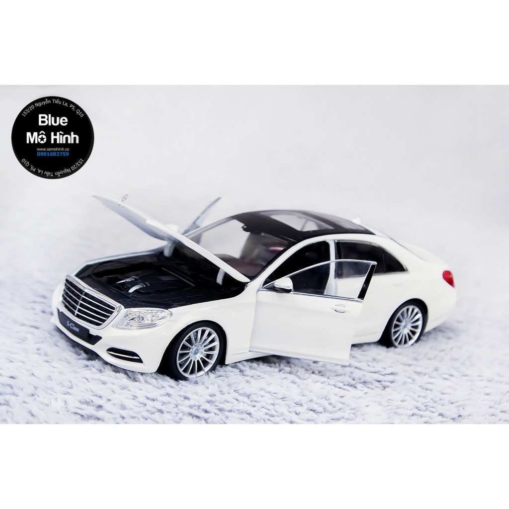 Blue mô hình | Xe mô hình Mercedes S500 Welly 1:24