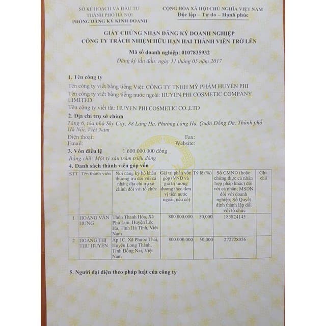 SERUM SÂM TỐ NỮ HUYỀN PHI